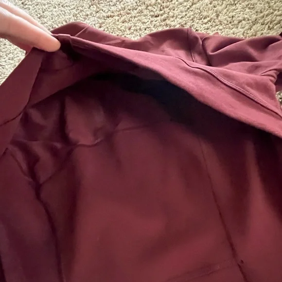Lululemon Athletica Red Athletic Jacket with Zipper Closure - Picture 7 of 7
